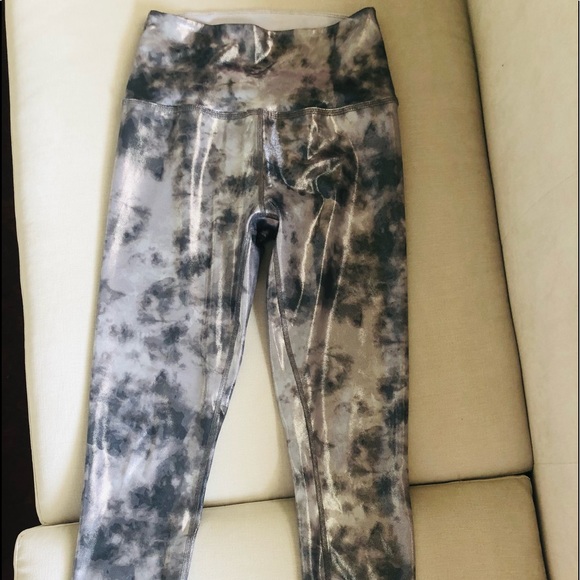 Tie Dye High Waisted Midi Leggings XXS UPF 50+ - Picture 8 of 11
